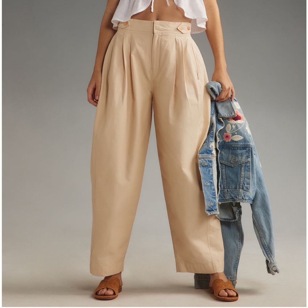 Maeve Utility Barrel Trouser Pants
